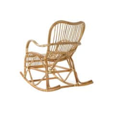 DKD Home Decor Gugalni stol DKD Home Decor Brown Multicolor Natural Rattan 62 x 94 x 93 cm
