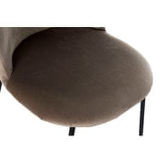 DKD Home Decor Stol DKD Home Decor Metal Brown (44 x 55 x 82 cm)