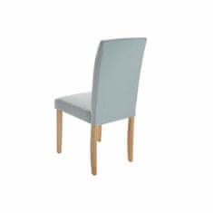 DKD Home Decor Garnitura mize s 6 stoli DKD Home Decor Modra Bela Svetlo rjava Hrast 150 x 90 x 74 cm