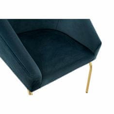 DKD Home Decor Stol DKD Home Decor Blue Multicolor Golden 72 x 63 x 88 cm