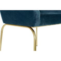 DKD Home Decor Stol DKD Home Decor Blue Multicolor Golden 72 x 63 x 88 cm