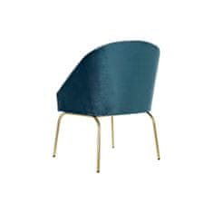 DKD Home Decor Stol DKD Home Decor Blue Multicolor Golden 72 x 63 x 88 cm