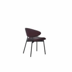 DKD Home Decor Jedilni stol DKD Home Decor Brown Black 57 x 57 x 77 cm