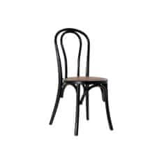 DKD Home Decor Jedilni stol DKD Home Decor Black Multicolor 43 x 44 x 89 cm