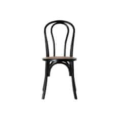 DKD Home Decor Jedilni stol DKD Home Decor Black Multicolor 43 x 44 x 89 cm