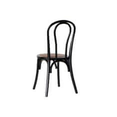 DKD Home Decor Jedilni stol DKD Home Decor Black Multicolor 43 x 44 x 89 cm