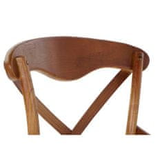 DKD Home Decor Jedilni stol DKD Home Decor Brown Multicolor 55 x 47 x 92 cm