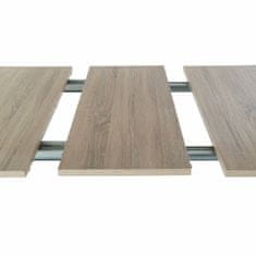 DKD Home Decor Jedilna miza DKD Home Decor 8424001808649 Kovina MDF Les 160 x 90 x 76 cm 75 cm