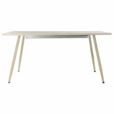 DKD Home Decor Jedilna miza DKD Home Decor 8424001808649 Kovina MDF Les 160 x 90 x 76 cm 75 cm