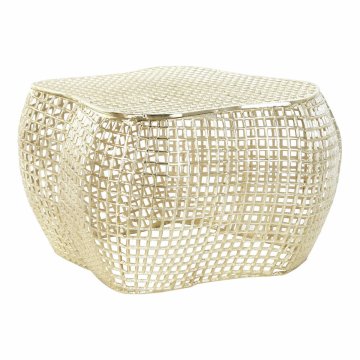 DKD Home Decor Stranska mizica DKD Home Decor Aluminij (78 x 72 x 46 cm)