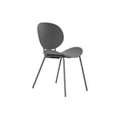 DKD Home Decor Stol DKD Home Decor Kovina Temno siva Polipropilen (PP) (50 x 55 x 79,5 cm)