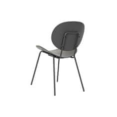 DKD Home Decor Stol DKD Home Decor Kovina Temno siva Polipropilen (PP) (50 x 55 x 79,5 cm)