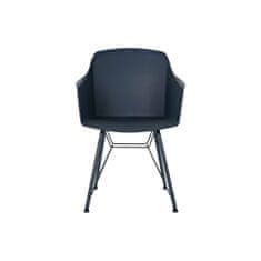 DKD Home Decor Stol DKD Home Decor Blue Black Navy Blue 56 x 53 x 81 cm 56 x 51 x 81,5 cm