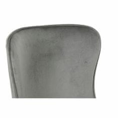 DKD Home Decor Jedilni stol DKD Home Decor Poliester Steel (53 x 64 x 99,5 cm)