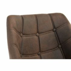DKD Home Decor Jedilni stol DKD Home Decor Naravna temno rjava bukev Plastika 60 x 62 x 81 cm