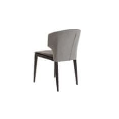 DKD Home Decor Stol DKD Home Decor Grey Multicolor Svetlo siva 50 x 56 x 80 cm