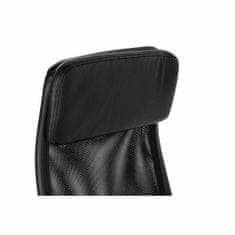 DKD Home Decor Pisarniški stol DKD Home Decor črn (62 x 62 x 128 cm)