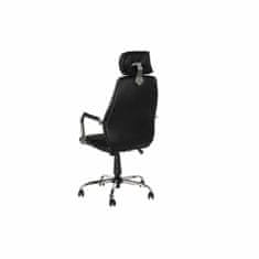 DKD Home Decor Pisarniški stol z naslonom za glavo DKD Home Decor črn (59 x 66 x 131 cm)