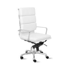 DKD Home Decor Pisarniški stol DKD Home Decor 56 x 54 x 123 cm Bela