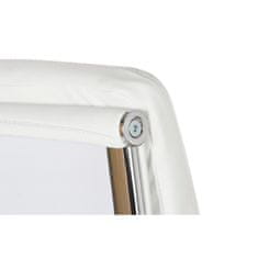 DKD Home Decor Pisarniški stol DKD Home Decor 56 x 54 x 123 cm Bela