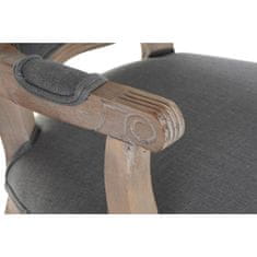 DKD Home Decor Jedilni stol DKD Home Decor Temno siva 57 x 57 x 94 cm