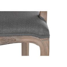 DKD Home Decor Jedilni stol DKD Home Decor Temno siva 57 x 57 x 94 cm