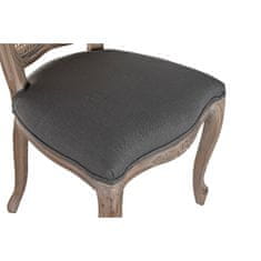 DKD Home Decor Jedilni stol DKD Home Decor Grey Natural 53 x 49 x 95 cm