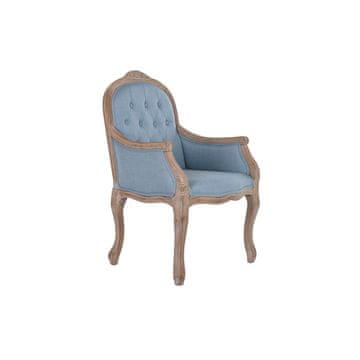 DKD Home Decor Jedilni stol DKD Home Decor Blue Natural 30 x 40 cm 62 x 55 x 100 cm 63,5 x 50 x 102 cm