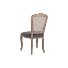DKD Home Decor Jedilni stol DKD Home Decor Grey Natural 53 x 49 x 95 cm