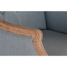 DKD Home Decor Jedilni stol DKD Home Decor Blue Natural 30 x 40 cm 62 x 55 x 100 cm 63,5 x 50 x 102 cm