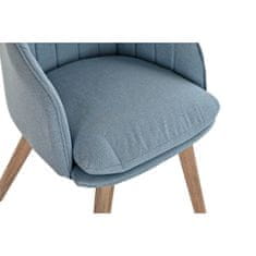 DKD Home Decor Jedilni stol DKD Home Decor Blue Navy Blue Light grey 56 x 47 x 72,5 cm