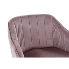 DKD Home Decor Jedilni stol DKD Home Decor Pink Natural 56 x 55 x 70 cm 56 x 55 x 74 cm 56 x 47 x 72,5 cm
