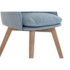 DKD Home Decor Jedilni stol DKD Home Decor Blue Navy Blue Light grey 56 x 47 x 72,5 cm