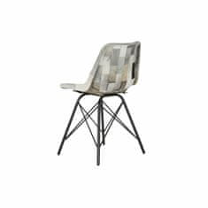 DKD Home Decor Jedilni stol DKD Home Decor bela črna bež siva 45,5 x 52 x 79 cm