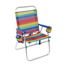 BigBuy Stol za plažo Textiline Multicolor