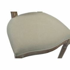 DKD Home Decor Stol DKD Home Decor Bež 48 x 46 x 96 cm Gumijasti les