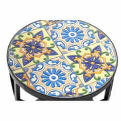 DKD Home Decor Garnitura 3 miz DKD Home Decor Keramika Multicolor Ironwork (3 kosi) (30 x 30 x 60 cm) 