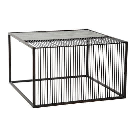 DKD Home Decor Stranska mizica DKD Home Decor Kovinski marmor (66 x 66 x 39 cm)