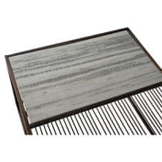 DKD Home Decor Stranska mizica DKD Home Decor Kovinski marmor (66 x 66 x 39 cm)