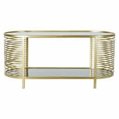 DKD Home Decor Sredinska mizica DKD Home Decor Kovina Kristal 101,5 x 46 x 46 cm