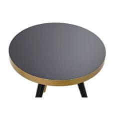 DKD Home Decor Komplet 2 majhnih mizic DKD Home Decor Les MDF Naravna guma (40 x 40 x 42 cm)