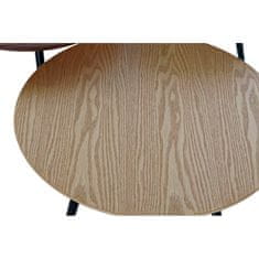 DKD Home Decor Komplet 3 majhnih mizic DKD Home Decor Kovina MDF (60 x 60 x 38 cm)
