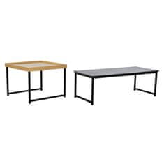 DKD Home Decor Komplet 2 majhnih mizic DKD Home Decor MDF Steel (110 x 48 x 37 cm)
