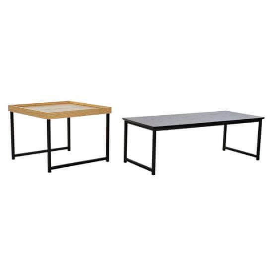 DKD Home Decor Komplet 2 majhnih mizic DKD Home Decor MDF Steel (110 x 48 x 37 cm)