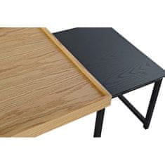 DKD Home Decor Komplet 2 majhnih mizic DKD Home Decor MDF Steel (110 x 48 x 37 cm)