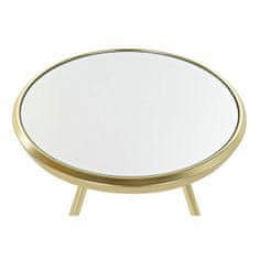 DKD Home Decor Stranska mizica DKD Home Decor Mirror Steel (50 x 50 x 48 cm)