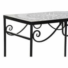 DKD Home Decor Komplet 2 miz DKD Home Decor Črna keramika Ironwork 48 x 30 x 58 cm (2 enoti) 