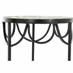 DKD Home Decor Garnitura 3 miz DKD Home Decor Ceramic Black Multicolor Ironwork (3 kosi) (30 x 30 x 69 cm) 