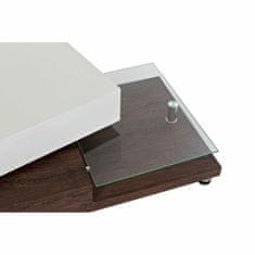 DKD Home Decor Sredinska miza DKD Home Decor 80 x 60 x 38 cm kristalni aluminij MDF les