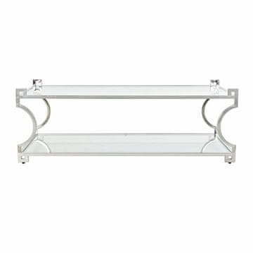 DKD Home Decor Sredinska miza DKD Home Decor Crystal Nerjaveče jeklo (130 x 60 x 45 cm)